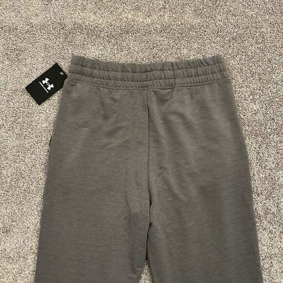 Under Armour Women's Rival Terry Jogger Size XS Gray Pockets Drawstring NWT $50 - Picture 7 of 15